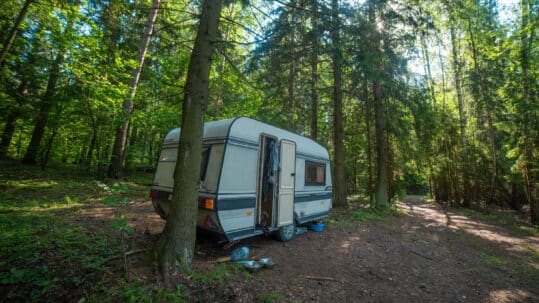 Travellers caravan