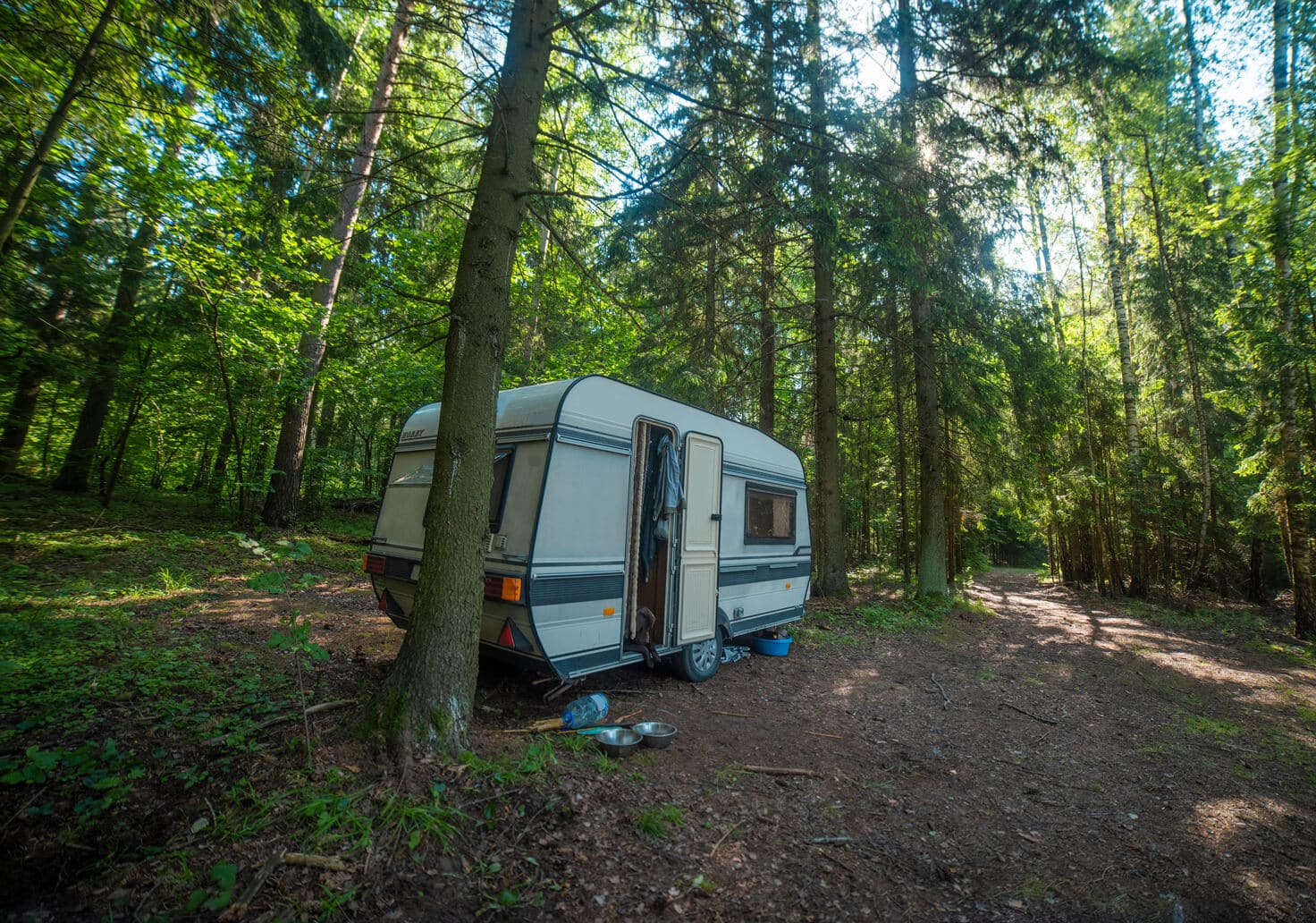Travellers caravan