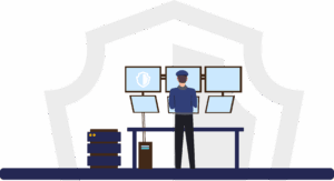 CCTV monitoring graphic