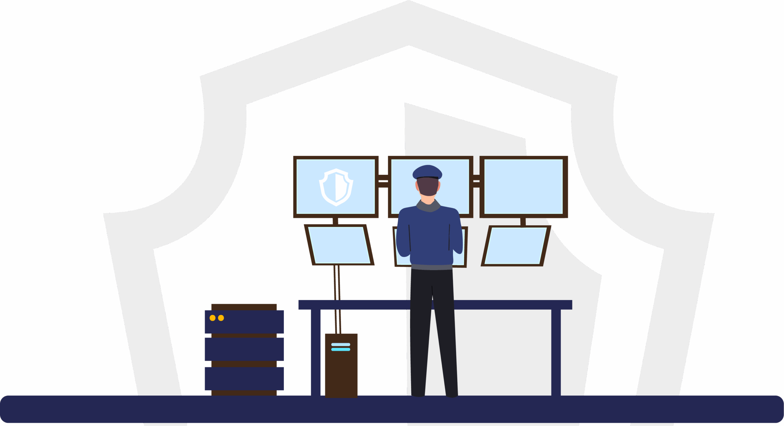 CCTV monitoring graphic