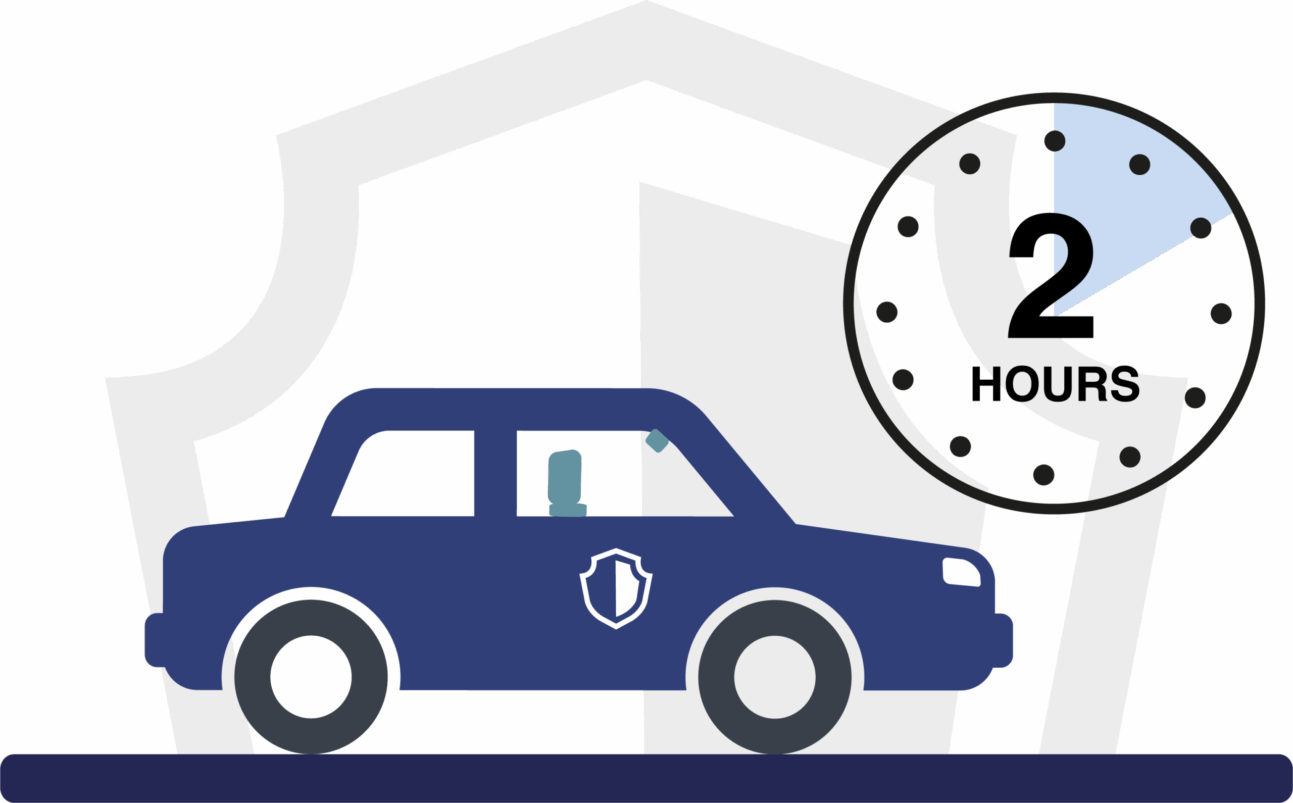 Car removal graphic