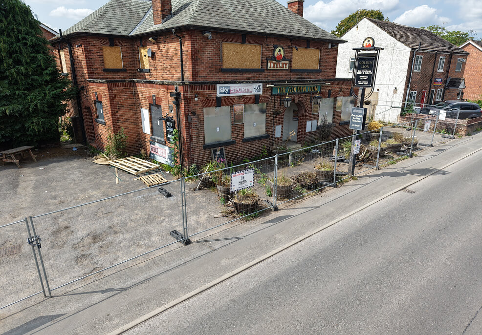 A pub secured by Marpol Security