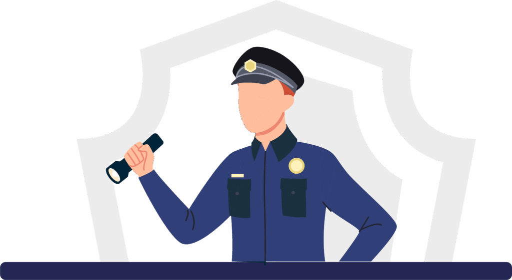 Manned guarding graphic