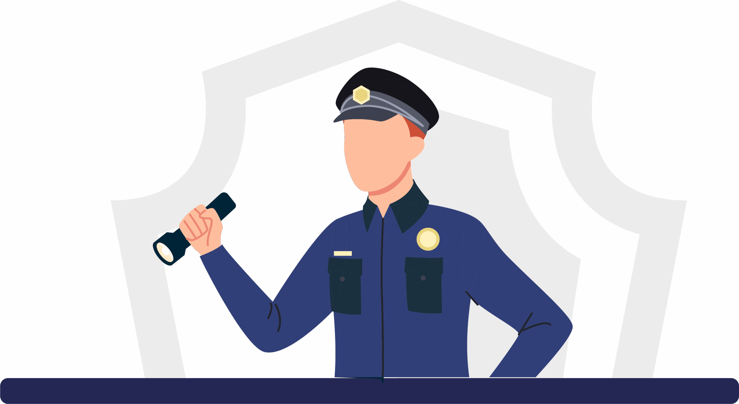 Manned guarding graphic