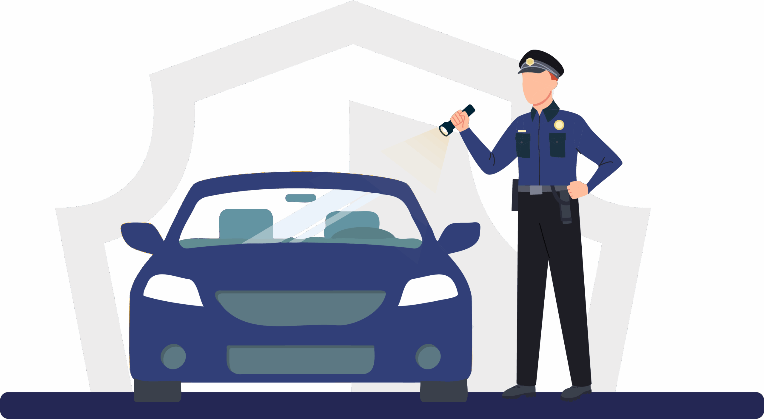 Mobile patrol/inspection graphic