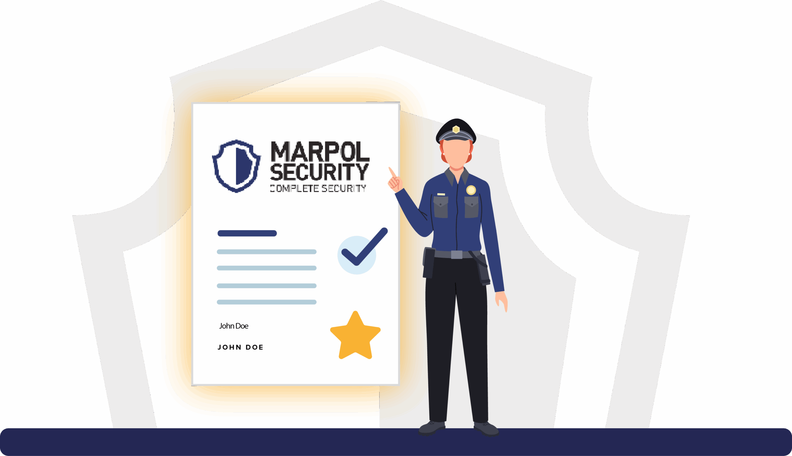 Security approved graphic