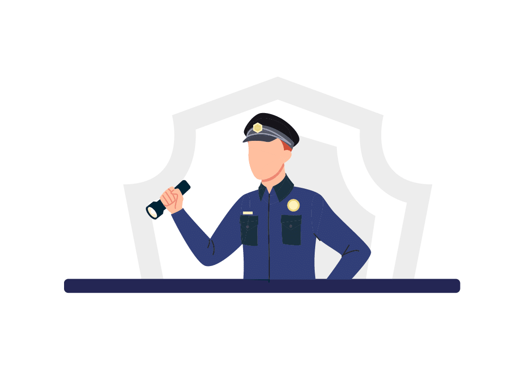 on site security graphic